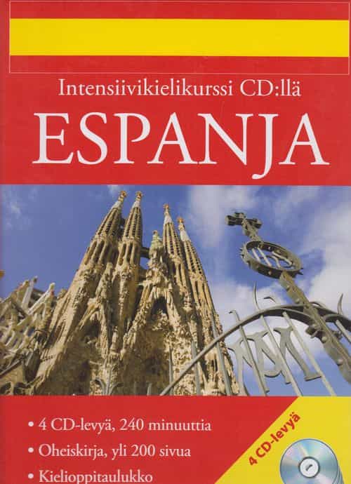 Espanja intensiivikielikurssi (4 CD-levyä ja oheiskirja)