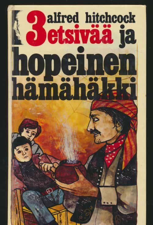 3 etsivää ja hopeinen hämähäkki