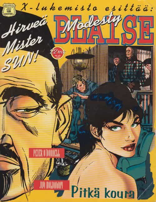 X-lukemisto esittää Modesty Blaise - Hirveä Mister Sun, Pitkä koura