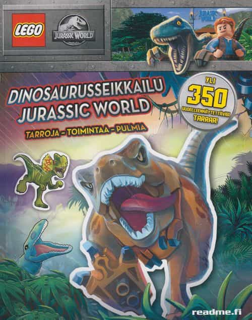 Jurassic World Dinosaurusseikkailu - Yli 350 uudelleenkäytettävää tarraa