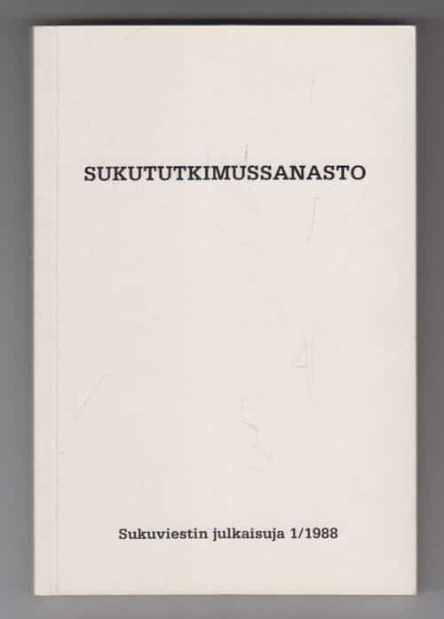 Sukututkimussanasto