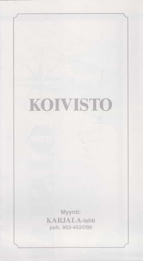 Koivisto - Kartta