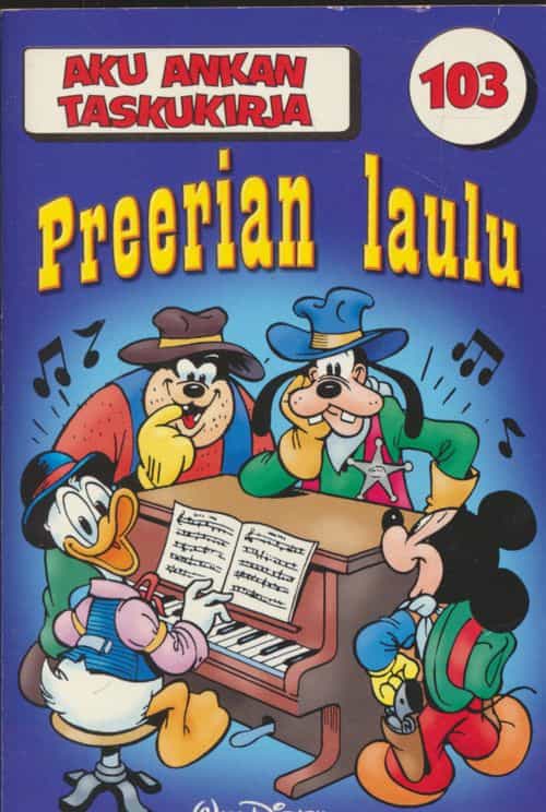 Aku Ankan taskukirja 103 - Preerian laulu
