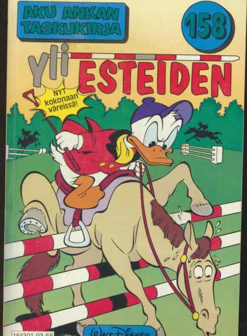 Aku Ankan taskukirja 158 - Yli esteiden