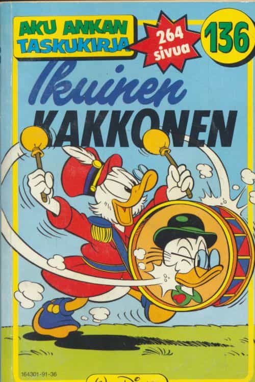 Aku Ankan taskukirja 136 - Ikuinen kakkonen