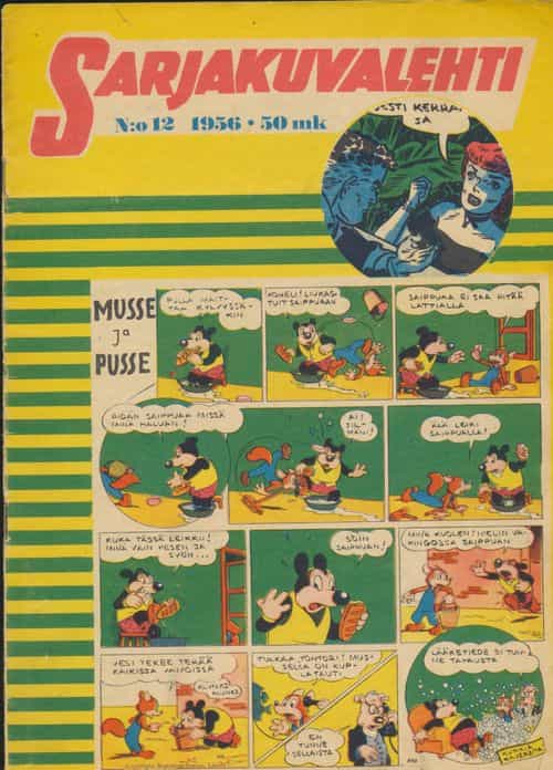 Sarjakuvalehti 12/1956