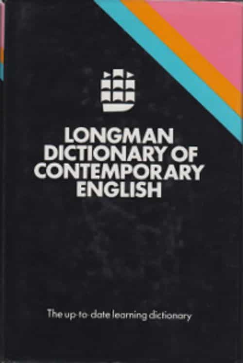 Longman dictionary of contemporary english