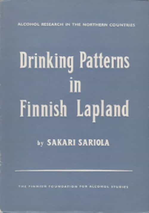 Drinking patterns in Finnish Lapland