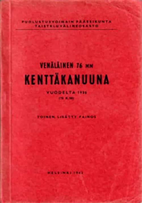 Venäläinen 76 mm kenttäkanuuna vuodelta 1936 (76 K/k6)