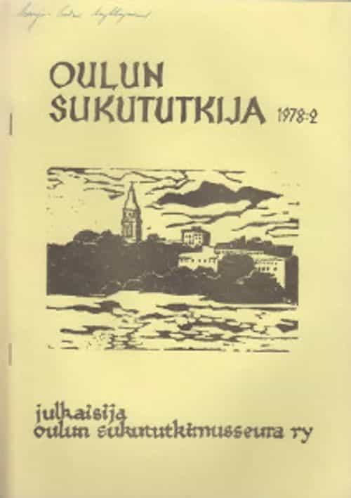 Oulun sukututkija 1978:2