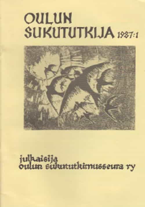 Oulun sukututkija 1987:1
