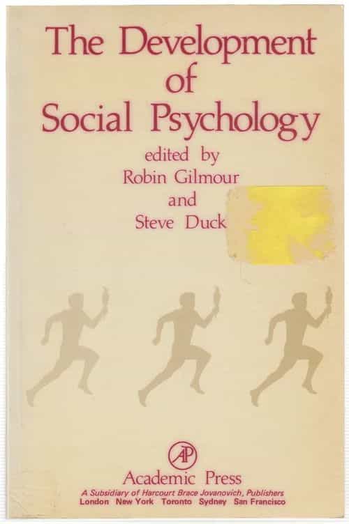 The Development of Social Psychology
