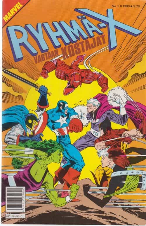 Ryhmä-X vastaan Kostajat 1/1990