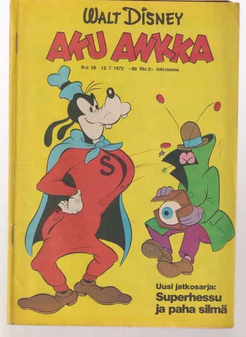 Aku Ankka 28/1972