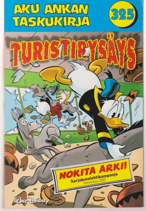 Aku Ankan taskukirja 325 Turistirysäys
