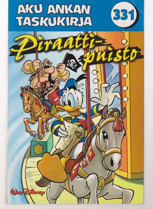 Aku Ankan taskukirja 331 Piraatti-puisto