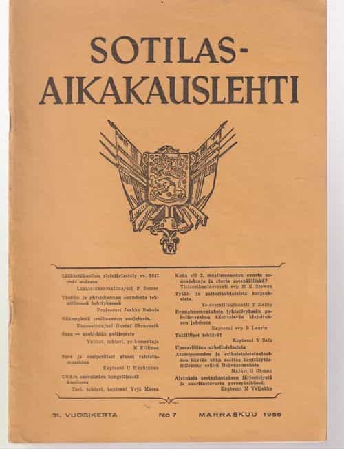 Sotilasaikakausilehti 7/1956