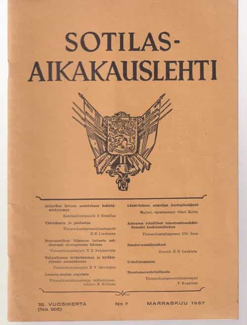 Sotilasaikakausilehti 7/1957