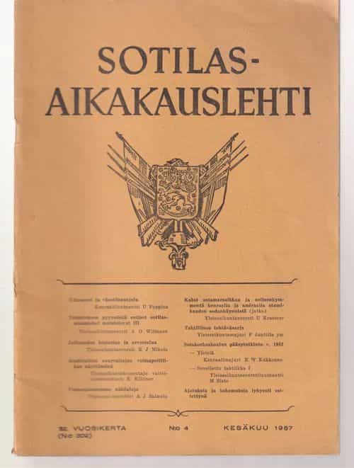 Sotilasaikakausilehti 4/1957