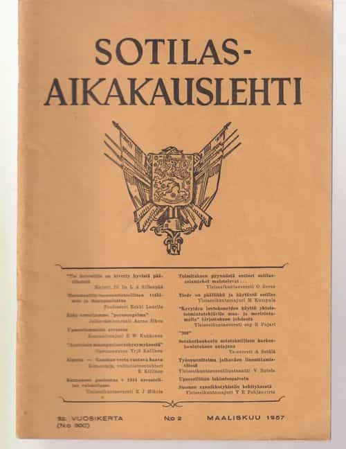 Sotilasaikakausilehti 2/1957